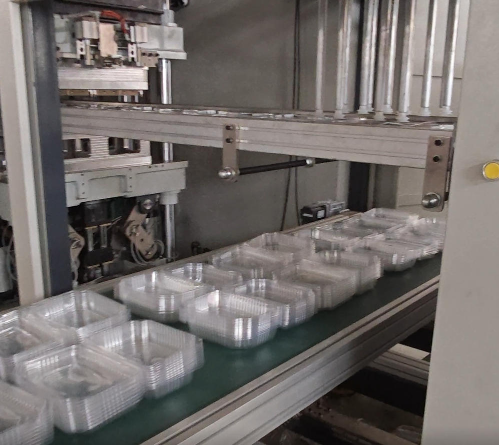 Fruit box making machine