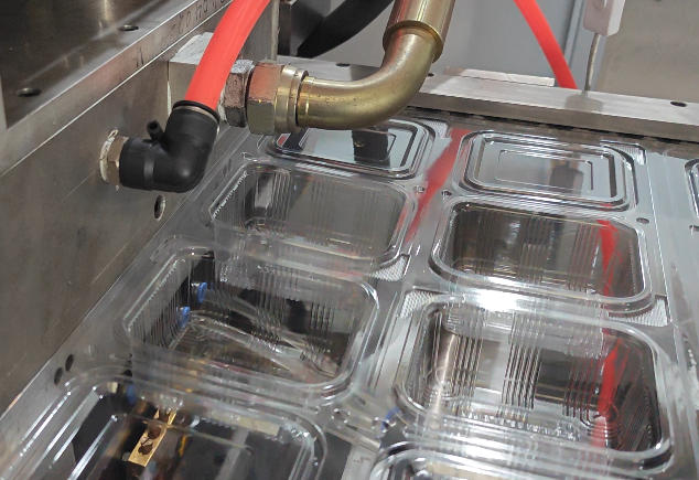 Small Plastic thermoforming machine