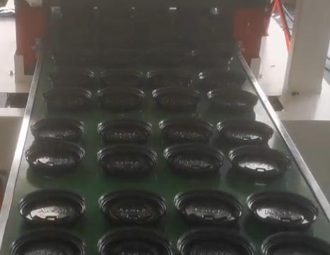 Coffee cup lid forming machine