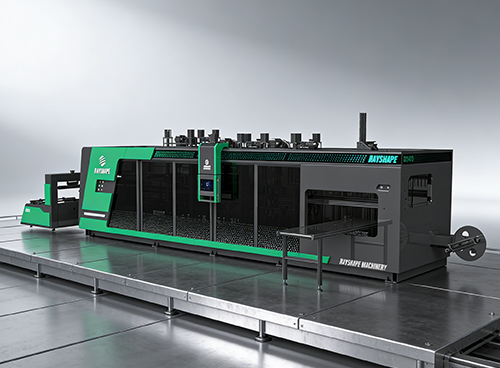 Plastic Thermoforming Machine - Four Station