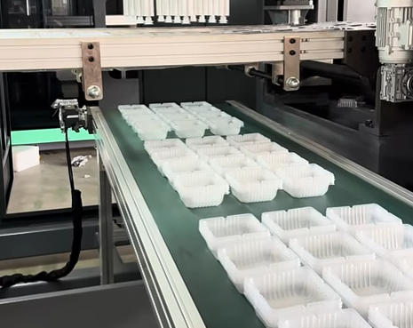 Automatic PP Material Plastic Thermoforming Machine for Food Trays and High Speed PP Plastic Box Machine for Disposable Box