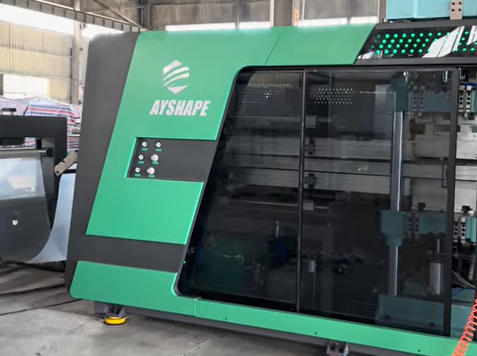 Automatic Plastic Thermoforming Machine for PP PET Food Container Fruit Box Cup Lid Vacuum Forming Manufacturing Equipment