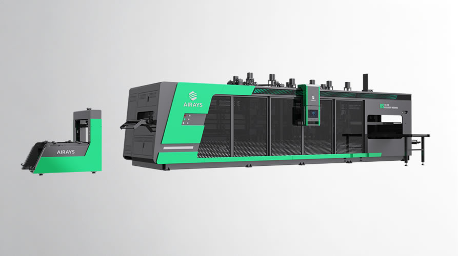 Plastic Thermoforming Machine - Four Station