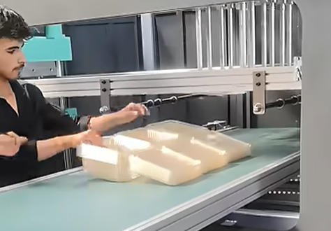 Automated PP Plastic Box Machine PP Thermoforming Machine for Food Grade Container and Disposable Fruit Box Manufacturing